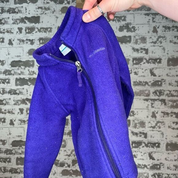 Columbia | kids purple zip of coat - Picture 9 of 9